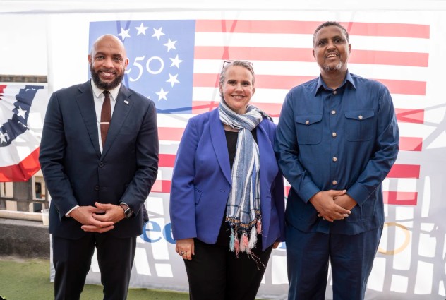 Ambassador Idd Bedel Mohamed at the U.S. Embassy in Mogadishu, 2026